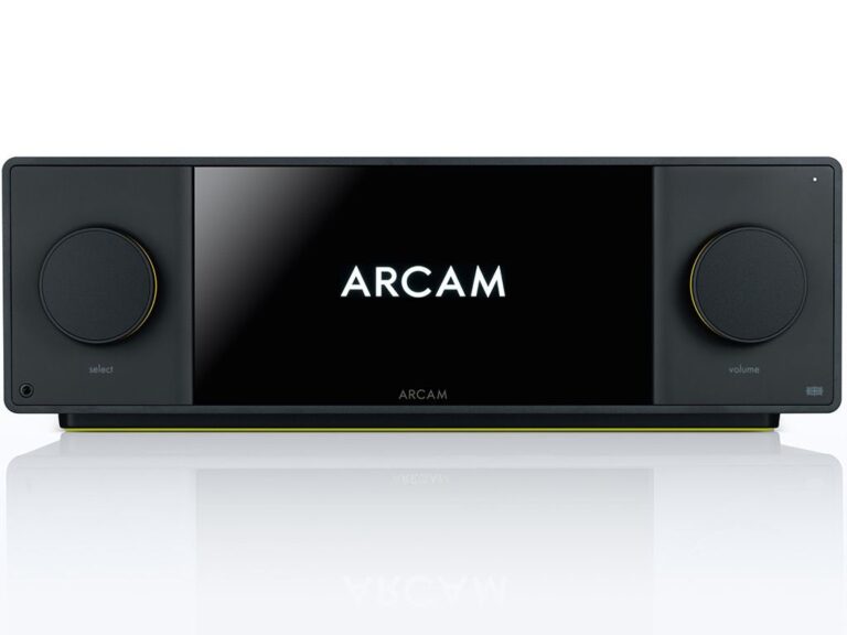 Arcam Radia SA45 Versterker amplifier voorkant front Dirac Live stereo