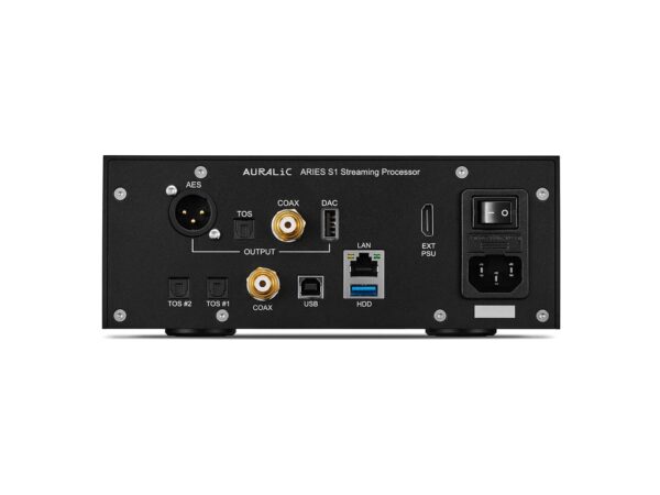 Auralic ARIES S1 Streamer back ports poorten achterkant