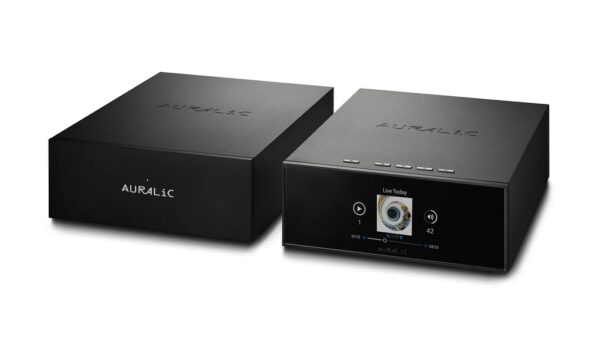 Auralic ARIES S1 Streamer S1 PSU Front display voorkant