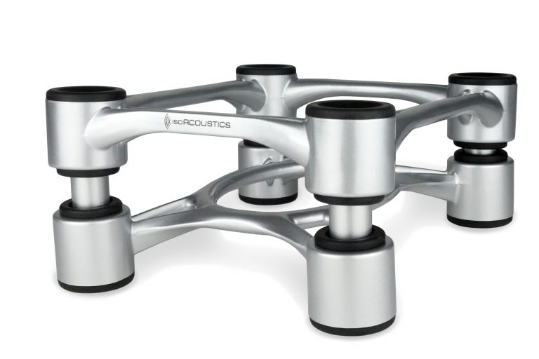 IsoAcoustics Aperta standaarden Zilver silver speaker isolatie isolation stands 200 100