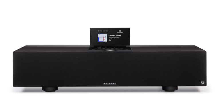 Primare Allt-i-Ett all-in-one netwerkspeler streamer soundbar front display
