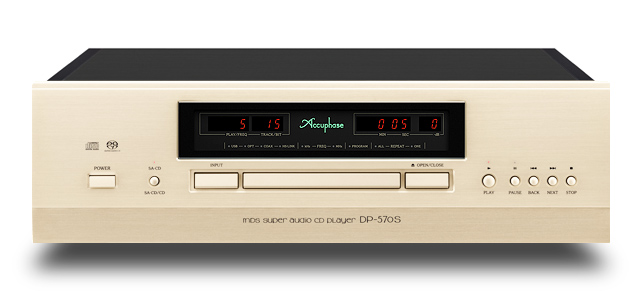 Accuphase DP-570S SACD speler CD Speler Display front